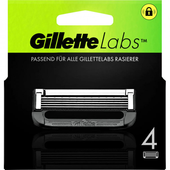 Лезвия для бритвы Gillette Labs, 4 шт. в Уфе