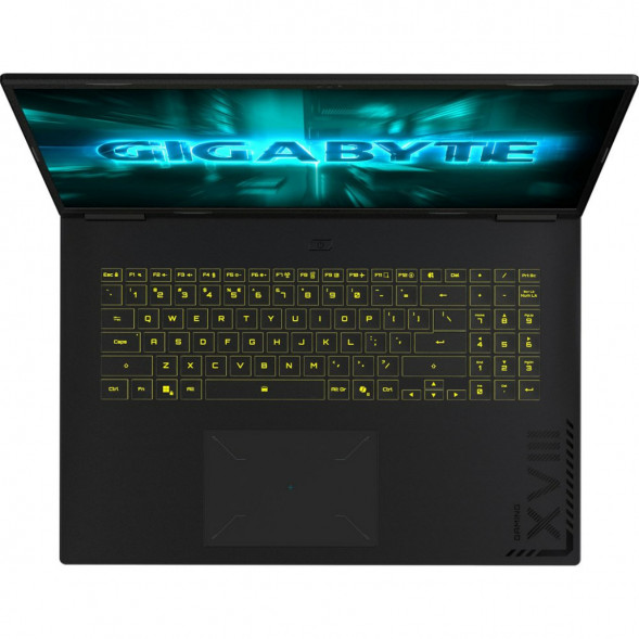 Ноутбук Gigabyte Gaming A18 GA83H (18&amp;quot;, IPS, AMD Ryzen 7 260 3.8ГГц, 8 ядер, 16ГБ DDR5, 512ГБ SSD, NVIDIA GeForce RTX 5050 8 ГБ,  без ОС), черный  в Уфе