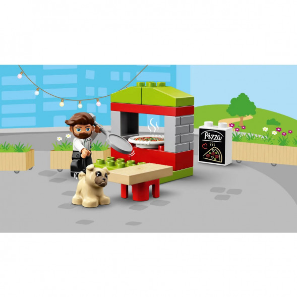 Конструктор LEGO DUPLO 10927 Town Киоск-пиццерия в Уфе