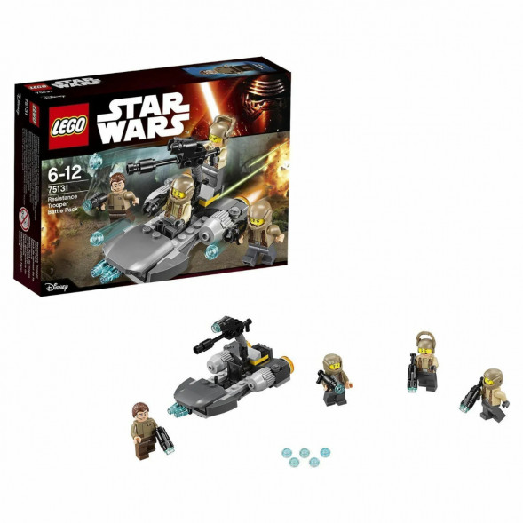 Конструктор LEGO Star Wars 75131 Боевой набор Сопротивления в Уфе