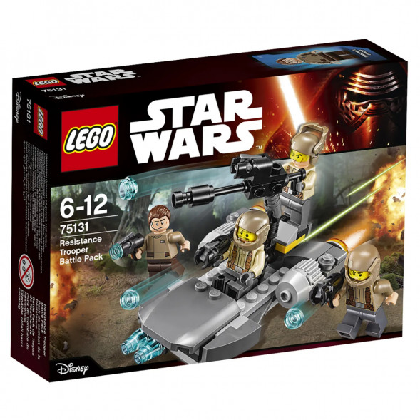 Конструктор LEGO Star Wars 75131 Боевой набор Сопротивления в Уфе