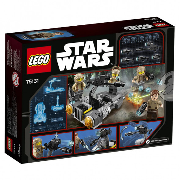 Конструктор LEGO Star Wars 75131 Боевой набор Сопротивления в Уфе