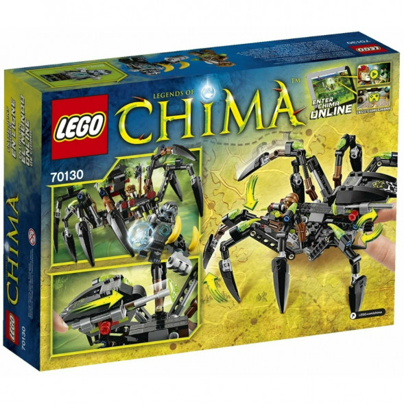 Конструктор LEGO Legends of Chima 70130 Паучий охотник Спарратуса в Уфе