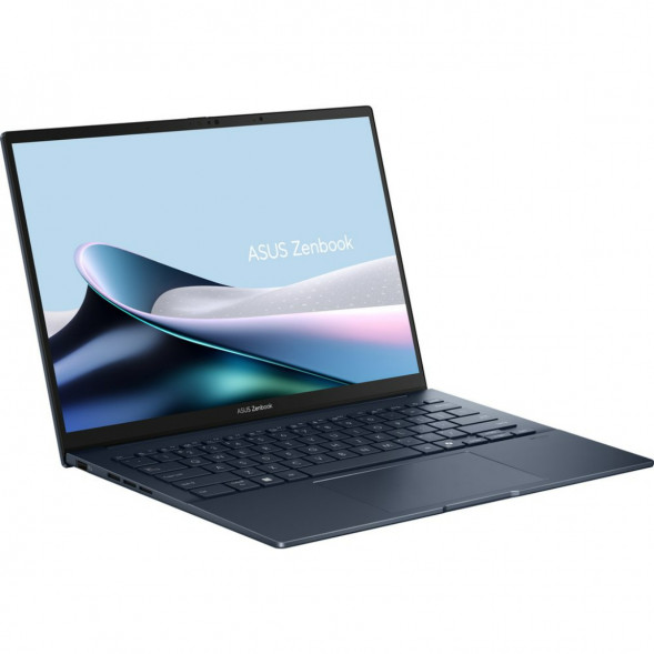 Ноутбук ASUS Zenbook 14 UX3405CA-ST1350 (14&amp;quot;, OLED, Intel Core Ultra 5 225H 1.7ГГц, 14-ядер, 16ГБ LPDDR5x, 512ГБ SSD, Intel Arc 130T, без ОС), синий в Уфе