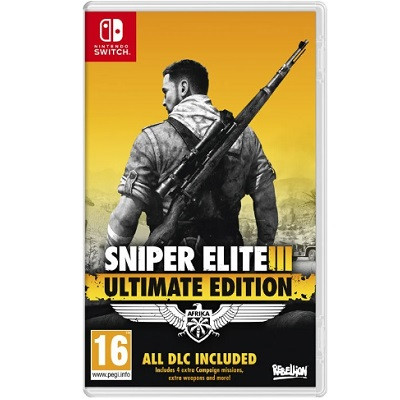 Игра Sniper Elite 3 Ultimate Edition для Nintendo Switch, картридж в Уфе