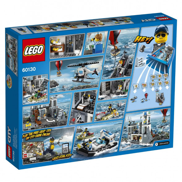 Конструктор LEGO City 60130 Police Остров-тюрьма в Уфе