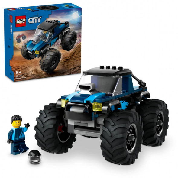 Конструктор LEGO City 60402 Синий Монстр-трак в Уфе