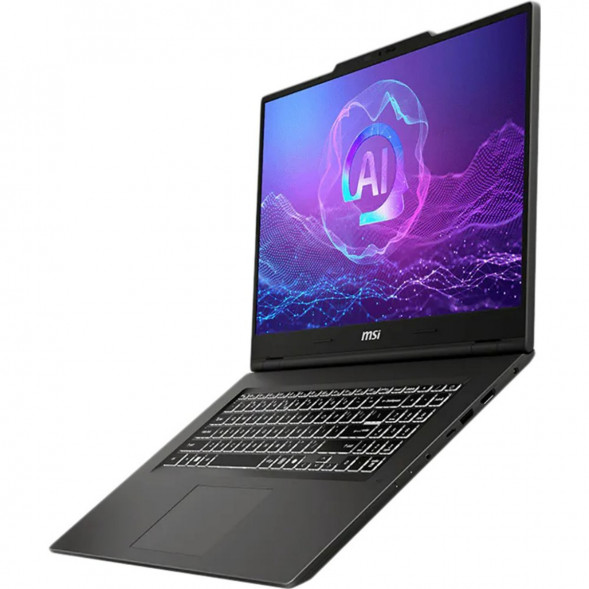 Ноутбук MSI Venture 17 AI A2HMG-014XRU (17.3&amp;quot;, IPS, Intel Core Ultra 5 225H 1.7ГГц, 14-ядерный, 16ГБ DDR5, 512ГБ SSD, Intel Arc, FreeDOS), серый в Уфе