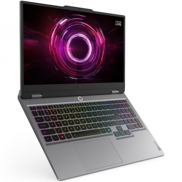 Ноутбук Lenovo LOQ 15AHP10 (83JG003DPB) (15.6&amp;quot;,  IPS, AMD Ryzen 5 220, 6 ядер, 16 ГБ DDR5, SSD 512 ГБ, NVIDIA GeForce RTX 5050 - 8 ГБ, без ОС), серый в Уфе