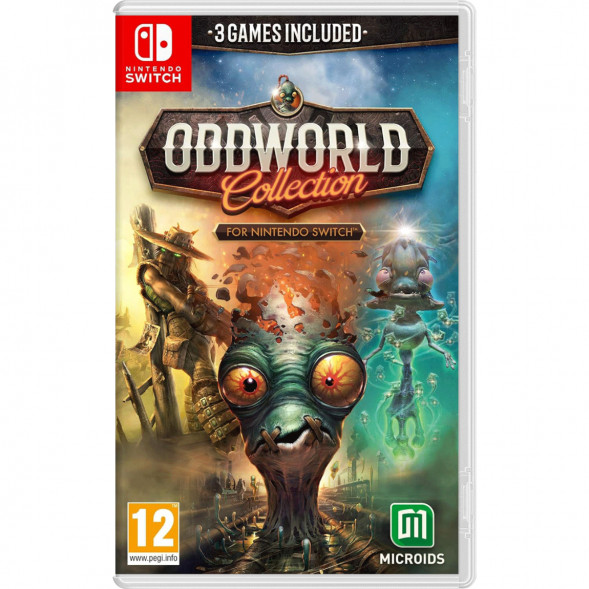 Игра Oddworld Collection [Nintendo Switch, русские субтитры] в Уфе