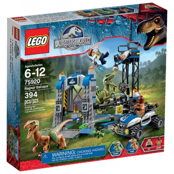 Конструктор LEGO Jurassic World 75920 Побег ящера в Уфе