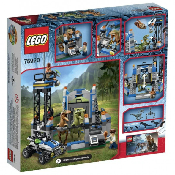 Конструктор LEGO Jurassic World 75920 Побег ящера в Уфе