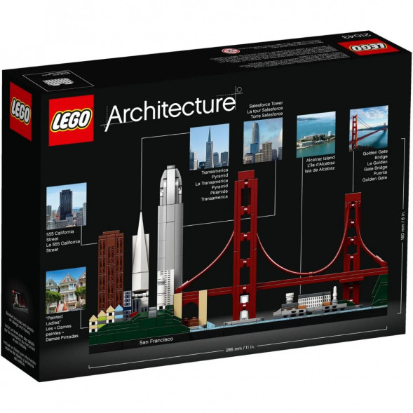 Конструктор LEGO Architecture 21043 Сан-Франциско в Уфе