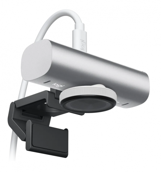 Веб-камера Logitech MX Brio 4K, Pale Grey в Уфе