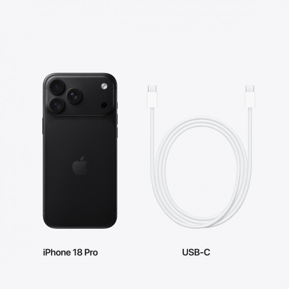 Смартфон Apple iPhone 18 Pro 512GB (eSIM), Black в Уфе