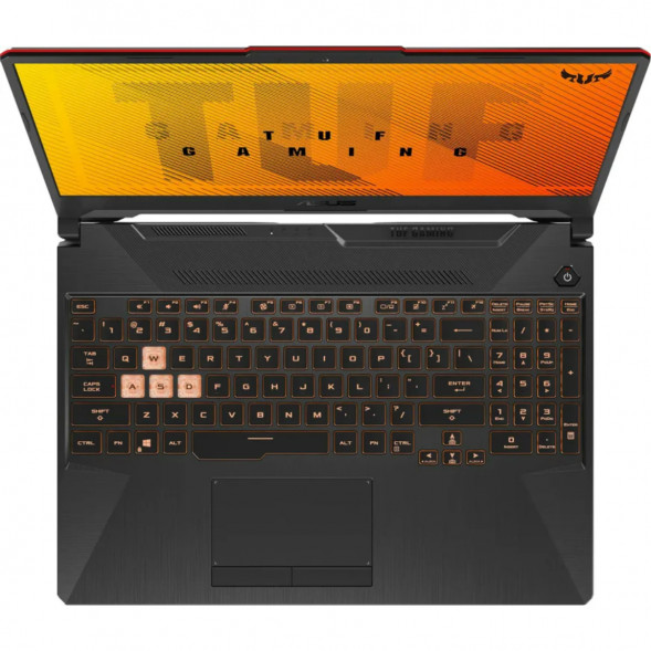 Ноутбук ASUS TUF Gaming A15 FA506NCG-HN330 (15.6&amp;quot;, IPS, AMD Ryzen 7 8845HS 3.8ГГц, 8-ядерный, 16ГБ DDR5, 512ГБ SSD, NVIDIA GeForce RTX 3050 - 4 ГБ, без ОС), черный в Уфе