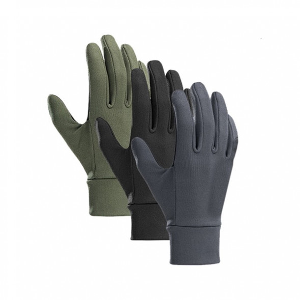 Перчатки сенсорные спортивные Naturehike Outdoor Full Touch GL10 (серый, L) в Уфе