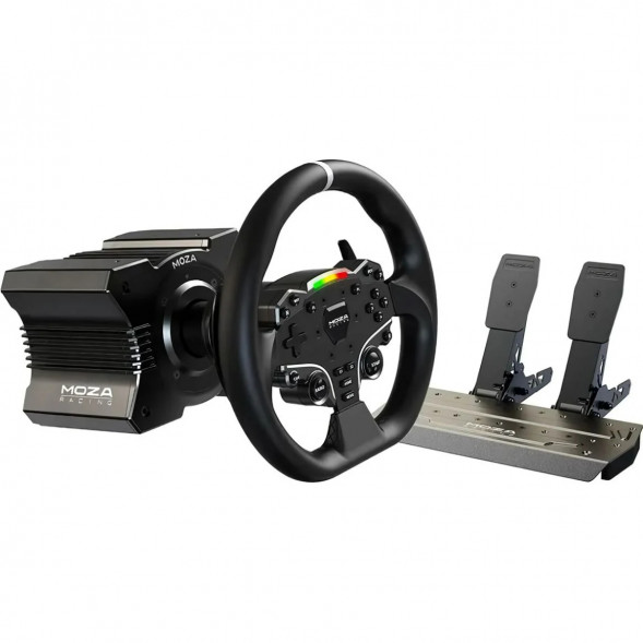 Игровой руль MOZA R5 Bundle (R5 Base, ES Wheel, SR-P Lite double Pedals，R5 Table Clamp) RS20 в Уфе