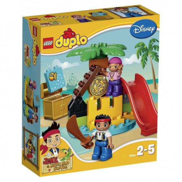 Конструктор LEGO DUPLO Jake 10604 Остров сокровищ в Уфе