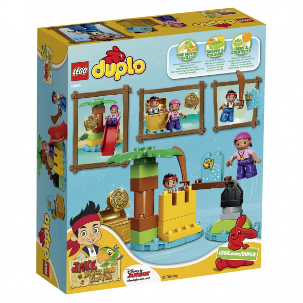 Конструктор LEGO DUPLO Jake 10604 Остров сокровищ в Уфе