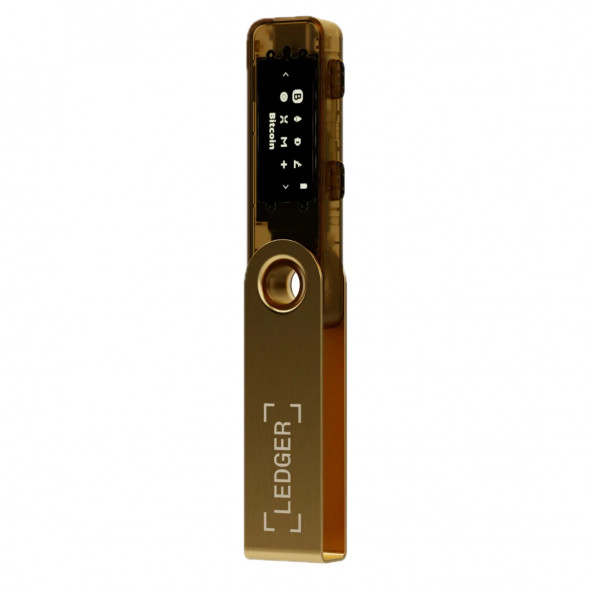 Криптокошелек Ledger Nano S Plus 1 шт., золотой в Уфе