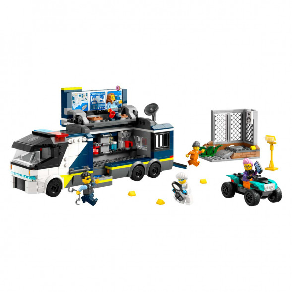 Конструктор LEGO City 60418 Полицейский грузовик криминалистической лаборатории в Уфе