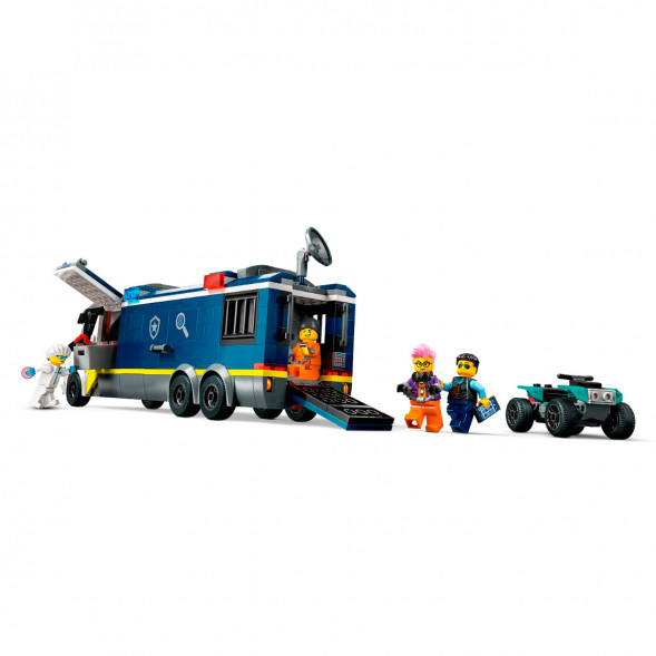Конструктор LEGO City 60418 Полицейский грузовик криминалистической лаборатории в Уфе
