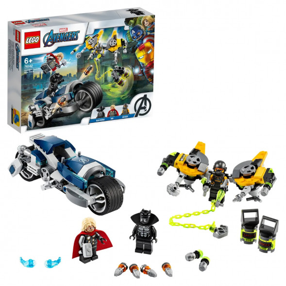 Конструктор LEGO Super Heroes 76142 Мстители Атака на спортбайке в Уфе