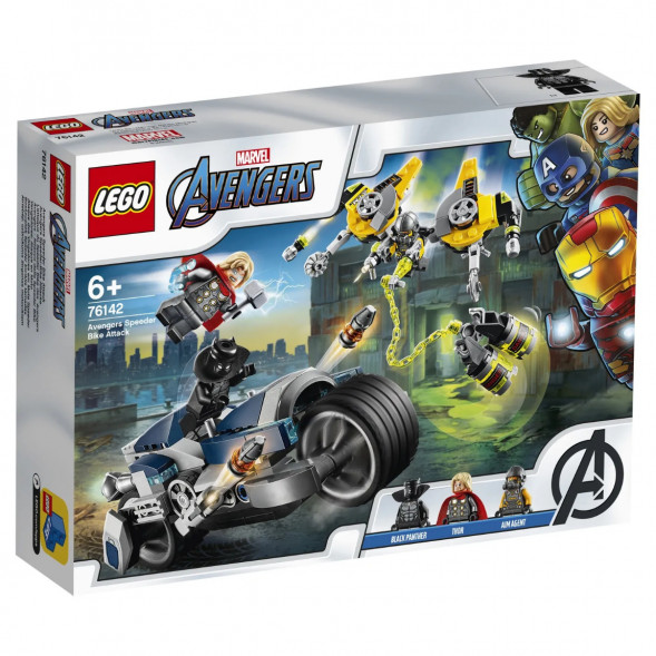 Конструктор LEGO Super Heroes 76142 Мстители Атака на спортбайке в Уфе