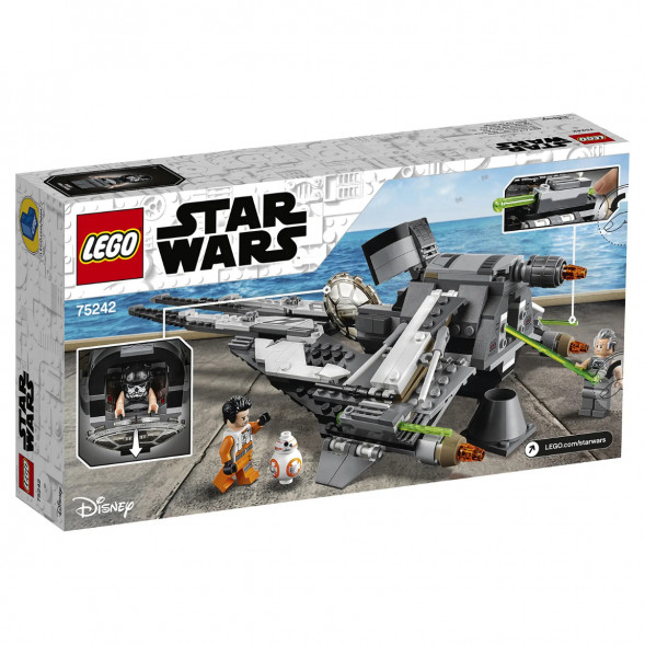 Конструктор LEGO Star Wars 75242 Перехватчик СИД Чёрного аса в Уфе