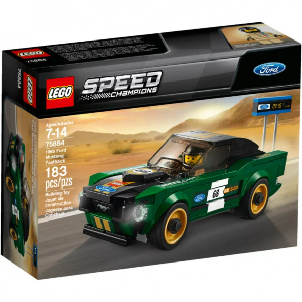 Конструктор LEGO Speed Champions 75884 1968 Ford Mustang Fastback в Уфе