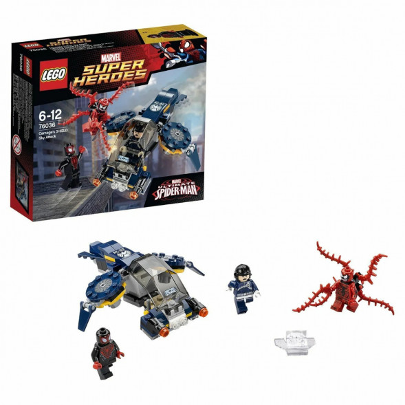 Конструктор LEGO Super Heroes 76036 Воздушная атака Карнажа в Уфе