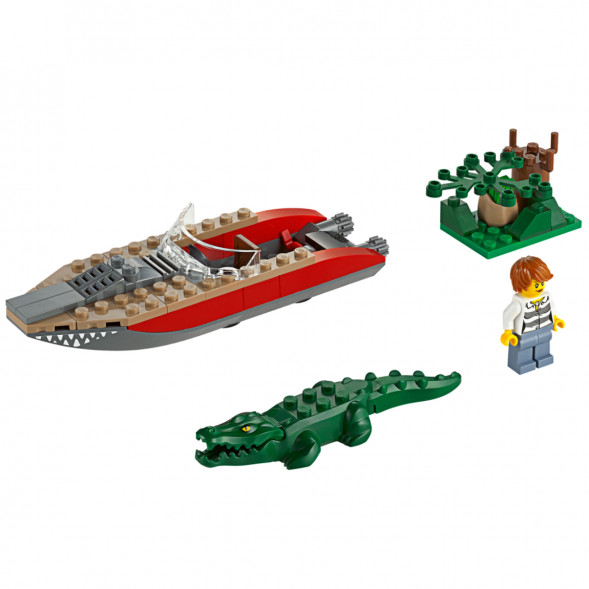 Конструктор LEGO City 60067 Погоня на полицейском вертолёте в Уфе