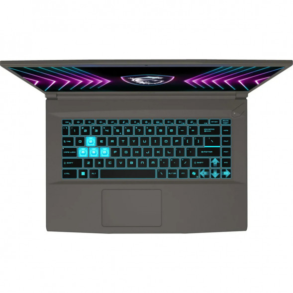 Ноутбук игровой MSI Thin 15 B2RVE-3451XRU (15.6&amp;quot;, IPS, Intel Core 7 240H 2.5ГГц, 10 ядер, 16ГБ DDR4, 512ГБ SSD, NVIDIA GeForce RTX 4050 для ноутбуков - 6 ГБ) в Уфе