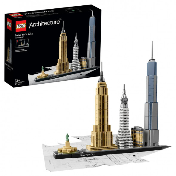 Конструктор LEGO Architecture 21028 Нью Йорк в Уфе