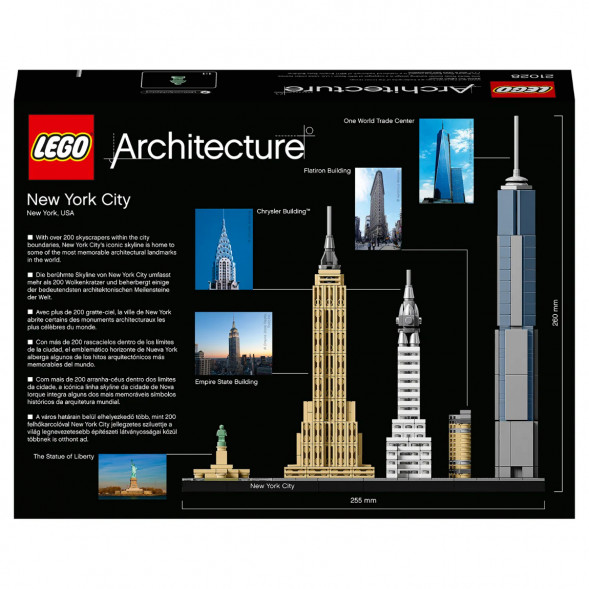 Конструктор LEGO Architecture 21028 Нью Йорк в Уфе