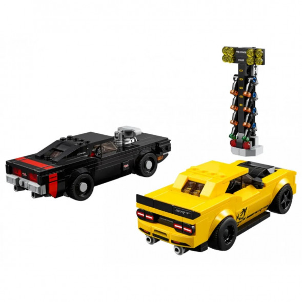 Конструктор LEGO Speed Champions 75893 2018 Dodge Challenger SRT Demon и 1970 Dodge Charger R/T в Уфе