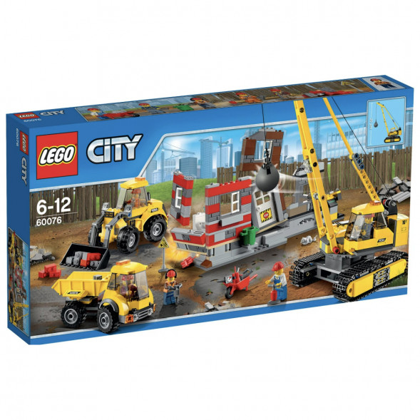 Конструктор LEGO City 60076 Снос здания в Уфе