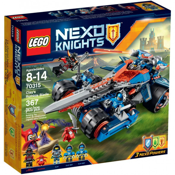 Конструктор LEGO Nexo Knights 70315 Устрашающий разрушитель Клэя в Уфе