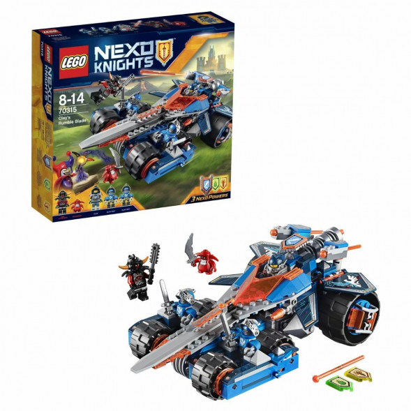 Конструктор LEGO Nexo Knights 70315 Устрашающий разрушитель Клэя в Уфе
