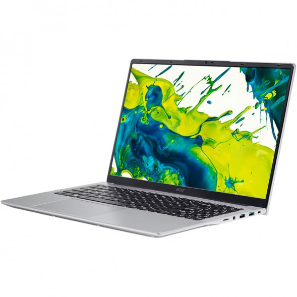 Ноутбук Acer Aspire Lite 15 AL15-54P-590V (15.6&amp;quot;, IPS, Intel Core Ultra 5, 8 ядер, 16 ГБ LPDDR5, 512 ГБ SSD, Intel Graphics), серебристый в Уфе