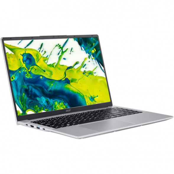 Ноутбук Acer Aspire Lite 15 AL15-54P-590V (15.6&amp;quot;, IPS, Intel Core Ultra 5, 8 ядер, 16 ГБ LPDDR5, 512 ГБ SSD, Intel Graphics), серебристый в Уфе