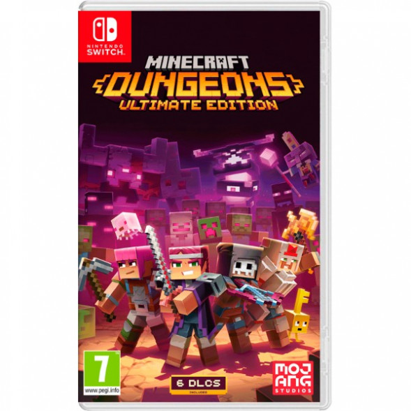 Игра Minecraft Dungeons - Ultimate Edition [Nintendo Switch, русские субтитры] в Уфе