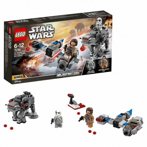Конструктор LEGO Star Wars 75195 Бой пехотинцев Первого Ордена против спидера на лыжах в Уфе
