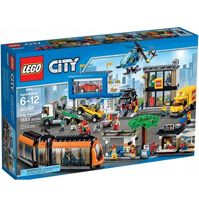 Конструктор LEGO City 60097 Городская площадь, 1683 дет. в Уфе