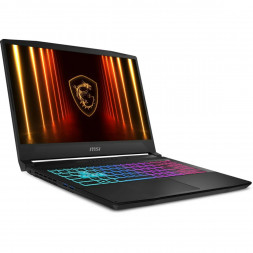 Ноутбук MSI Katana 15 HX B14WFK-1065XRU (15.6", IPS, Intel Core i5 14450HX 2.4ГГц, 10 ядер, 16ГБ DDR5, 512ГБ SSD, NVIDIA GeForce RTX 5060 - 8 ГБ, FreeDOS), черный