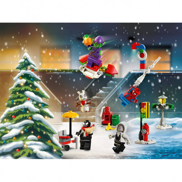 Конструктор LEGO Super Heroes 76293 Новогодний календарь Человек-паук, 2024 в Уфе