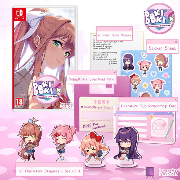 Игра Doki Doki Literature Club Plus! [Nintendo Switch, русские субтитры] в Уфе