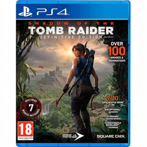 Игра Shadow of the Tomb Raider. Definitive Edition [PS4, русская версия] в Уфе