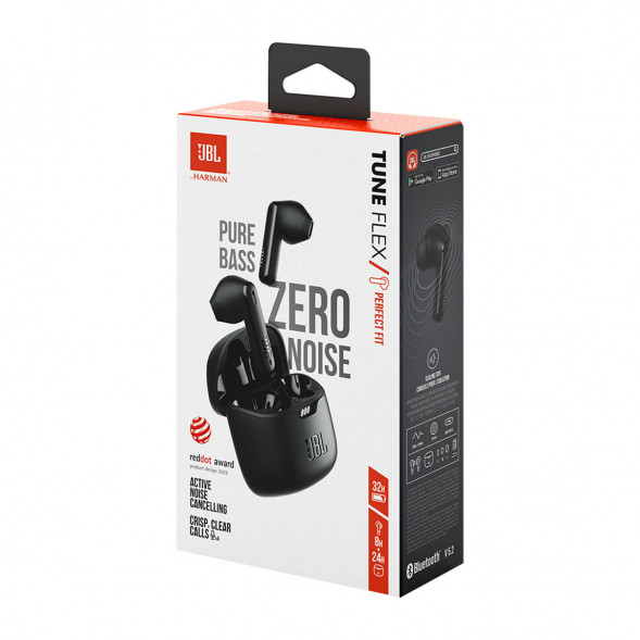 Беспроводные наушники JBL Tune FLEX, Black в Уфе